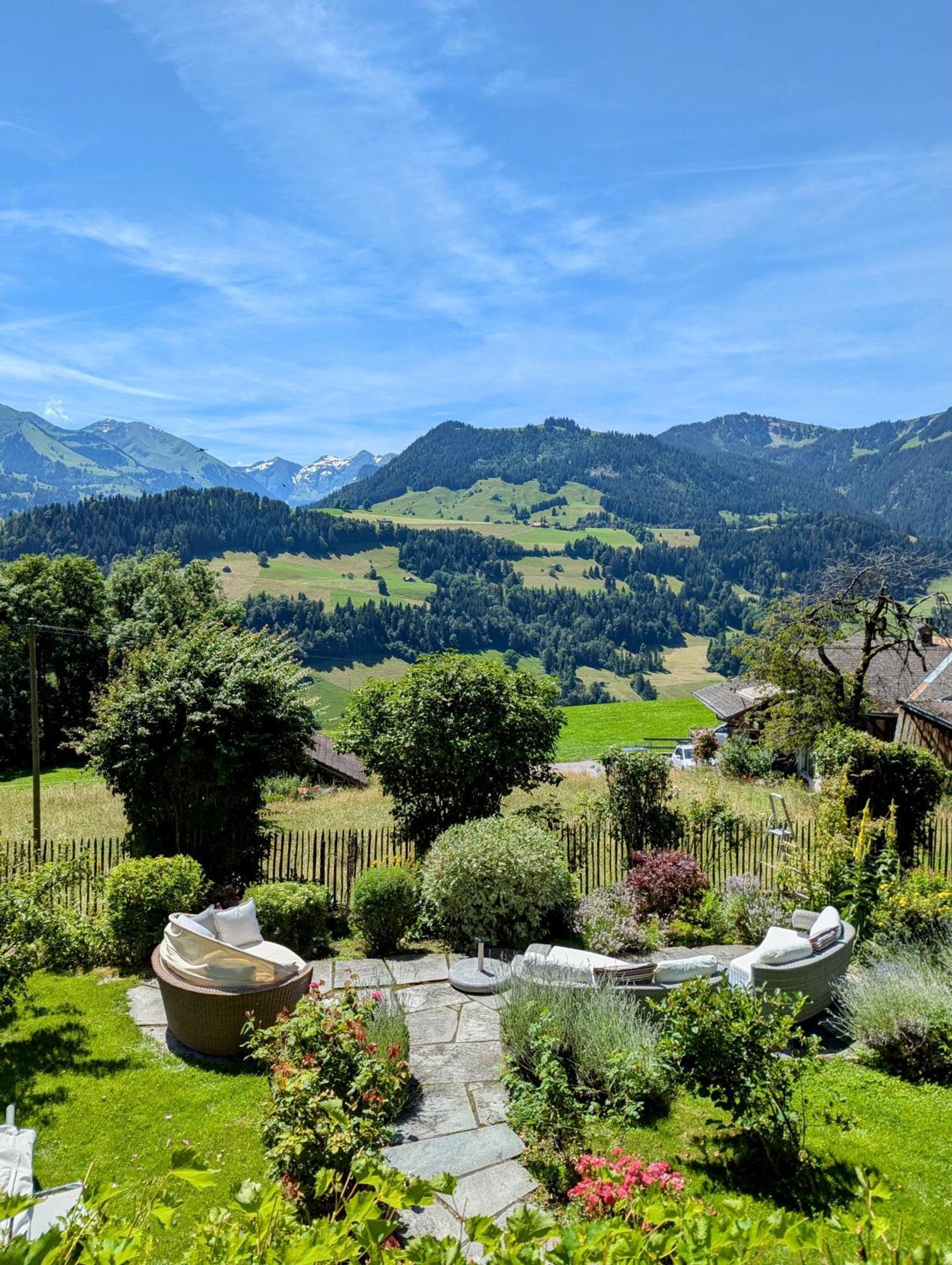 Swiss Mountain-valley View